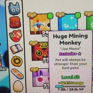 Huge Mining  Monkey