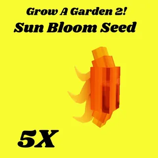 Sun Bloom Seed 5x-grow a garden 2
