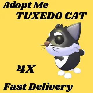 TUXEDO CAT 4x- Adopt me