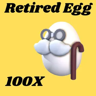 retired egg  100x- Adopt me