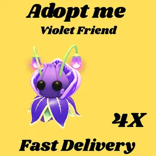 violet friend 4x- Adopt me