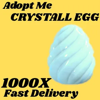crystal  Egg  1000x- Adopt me