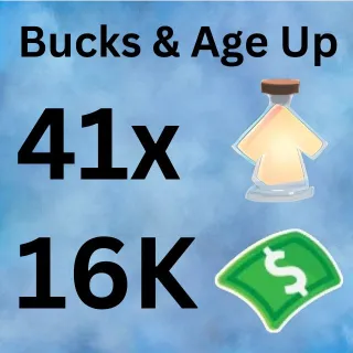 Age Up Potions And Bucks - Adopt Me