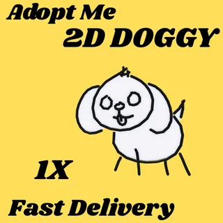 2D DOGGY 1X-Adopt me