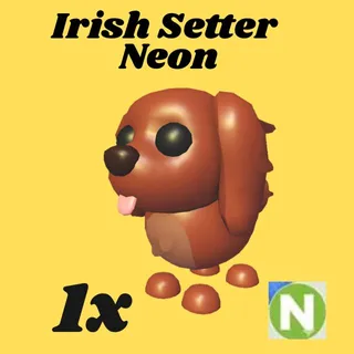 irish setter 1x neon- Adopt Me
