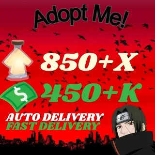 BUCKS AND AGE UP POTIONS  -ADOPT ME