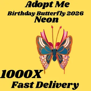 Birthday butterfly 2026 1000x- Adopt me