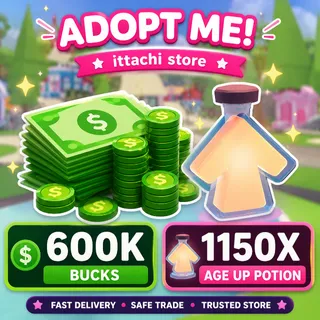  Bucks And Age UP potions-Adopt me