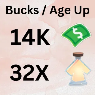 Age Up Potions And Bucks - Adopt Me