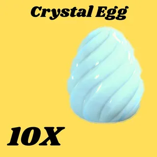 crystal egg  10x- Adopt me