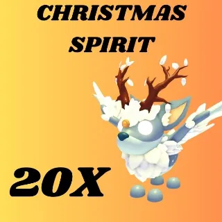 CHRISTMAS SPIRIT 20X - Adopt Me