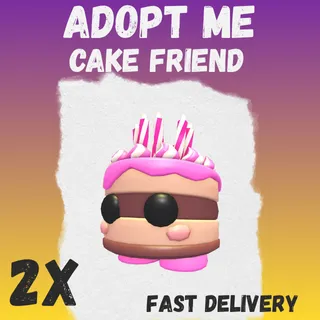 Cake Friend 2x - Adopt Me