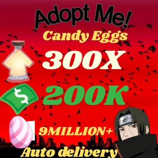 BUCKS AND AGE UP POTIONS and candy eggs  -ADOPT ME