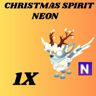 CHRISTMAS SPIRIT NEON 1X - Adopt Me