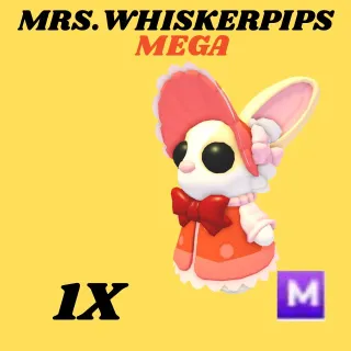 MRS. WHISKERPIPS 1X  MEGA- Adopt Me