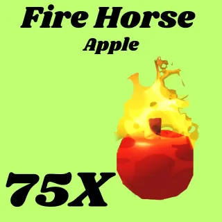 fire horse apple 75x- Adopt me
