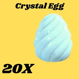 crystal egg  20x- Adopt me