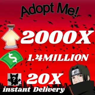  Bucks And Age UP potions-Adopt me