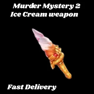 Ice Cream weapon-Murder Mystery 2
