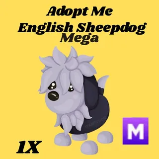 english sheepdog mega 1x - Adopt Me