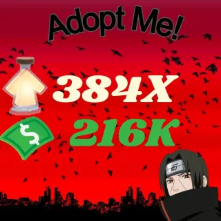 BUCKS AND AGE UP POTIONS -ADOPT ME