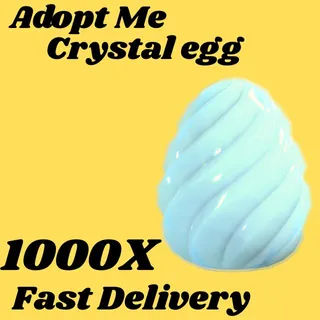 crystal  Egg  1000x- Adopt me