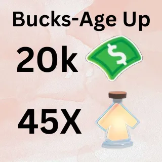 Age Up Potions And Bucks - Adopt Me