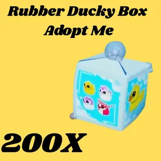 rubber ducky box 200x- Adopt me