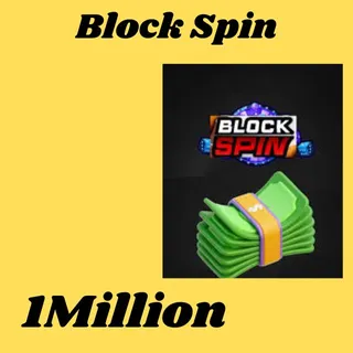 Block spin cash  1Million- Adopt me