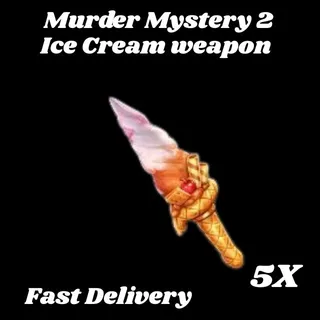 Ice Cream weapon-Murder Mystery 2