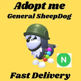 General SheepDog 1x neon- Adopt me