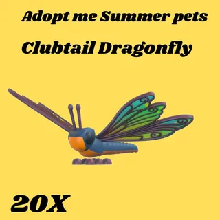 clubtail dragonfly 20x- Adopt me