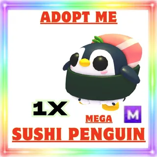 sushi penguin mega 1x- Adopt me