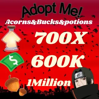 Acorns And Bucks And Age UP potions-Adopt me