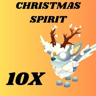 CHRISTMAS SPIRIT 10X - Adopt Me