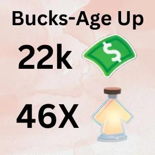 Age Up Potions And Bucks - Adopt Me