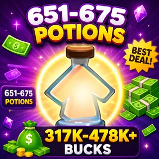  Bucks And Age UP potions-Adopt me