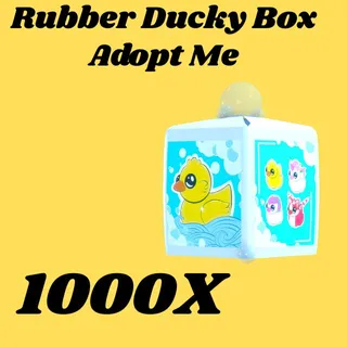 rubber ducky box 1000x- Adopt me