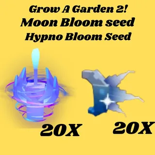 Hypno Bloom Seed 20x And Moon Bloom Seed 20x