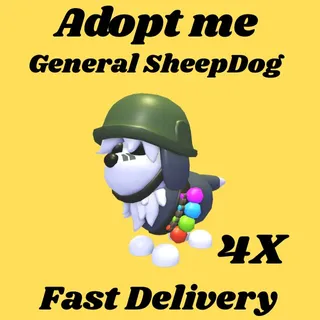 General SheepDog 4x - Adopt me