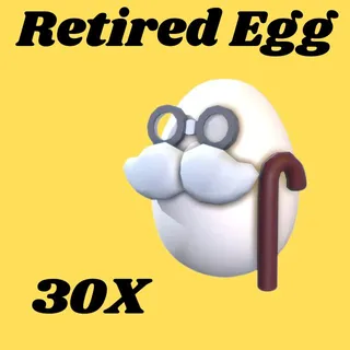 retired egg  30x- Adopt me