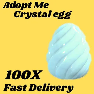 crystal  Egg  100x- Adopt me