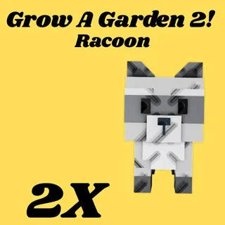 grow a garden 2 racoon 2x