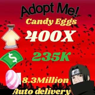 BUCKS AND AGE UP POTIONS and candy eggs  -ADOPT ME
