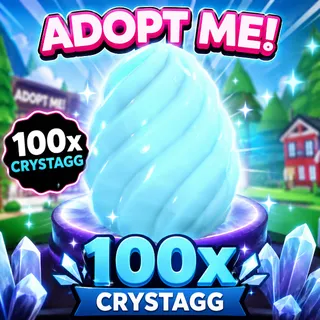 crystal  Egg  100x- Adopt me