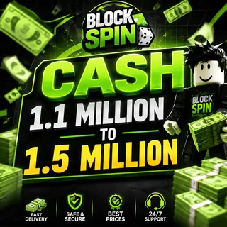 1M-1.5M cash l Swiper level 88+ l Instant delivery l 1000000-1500000 l Block Spin Account l Cheap And Premium Account