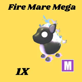 fire mare mega  1x- Adopt me