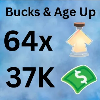 Age Up Potions And Bucks - Adopt Me