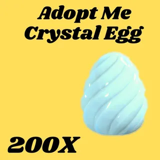 crystal  Egg  200x- Adopt me