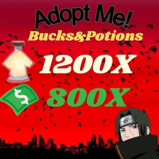 Age Up Potions And Bucks - Adopt Me